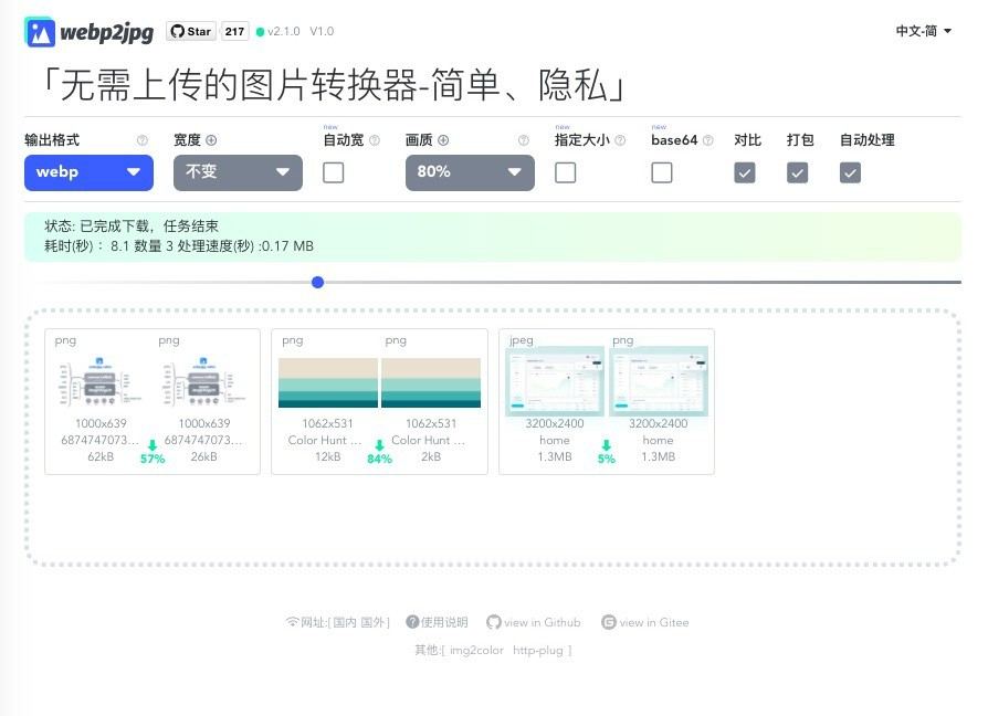 Webp2jpg图片格式转化源代码